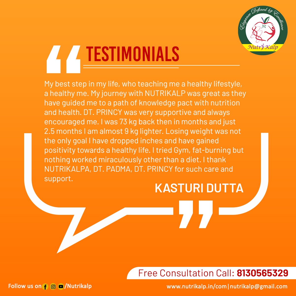 TESTIMONIALS